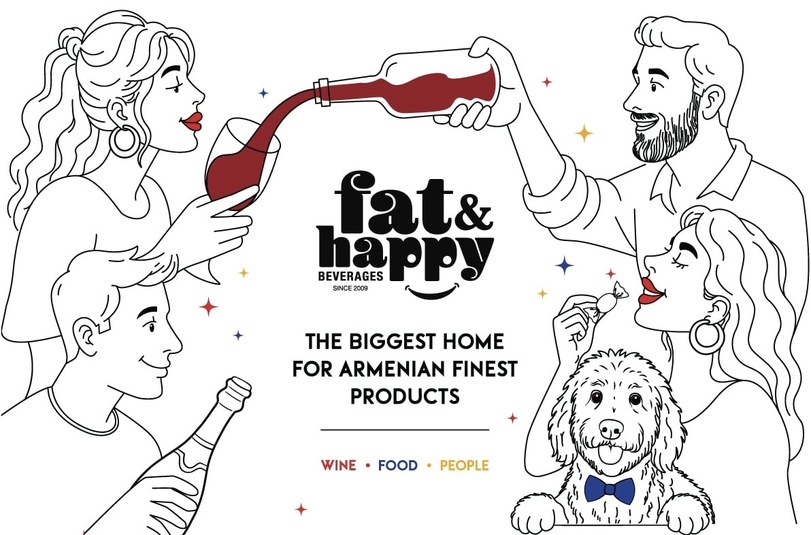 Fat & Happy Beverages logo